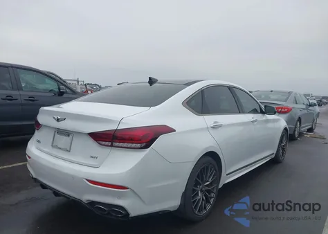 2019 Genesis G80 3.3T Sport из США, поврежденный, VIN KMHGN4JB0KU299505